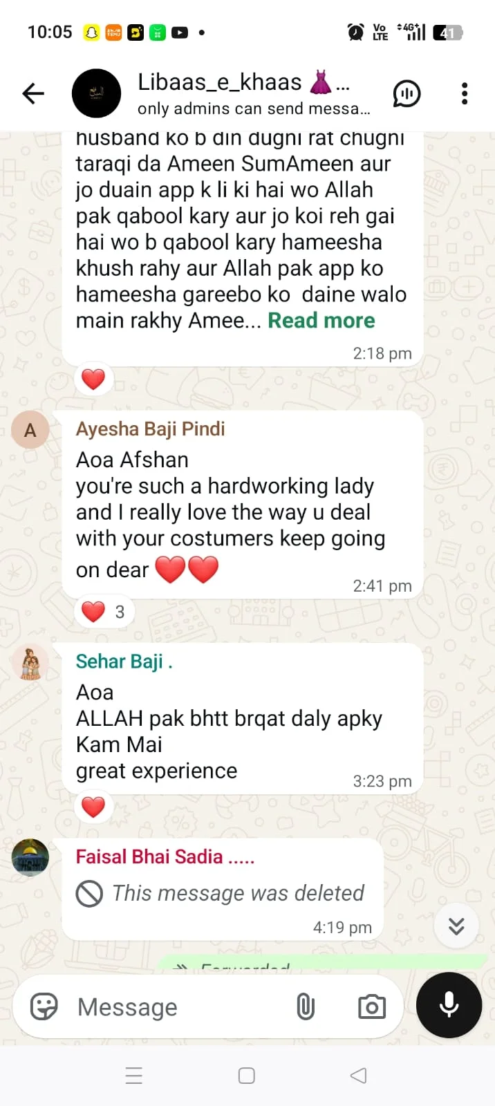 Alnafay Collection customer review 11